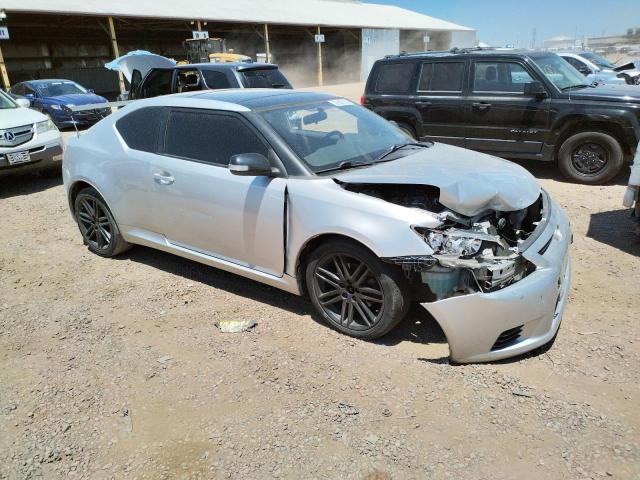 JTKJF5C75C3043527 - 2012 TOYOTA SCION TC SILVER photo 4