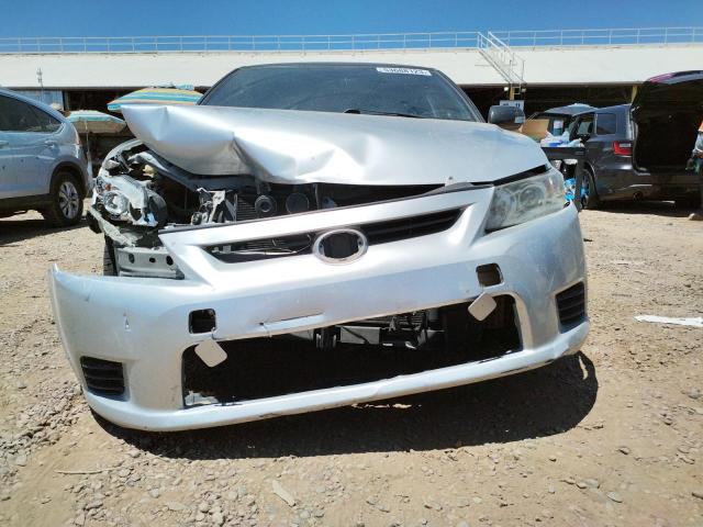 JTKJF5C75C3043527 - 2012 TOYOTA SCION TC SILVER photo 5