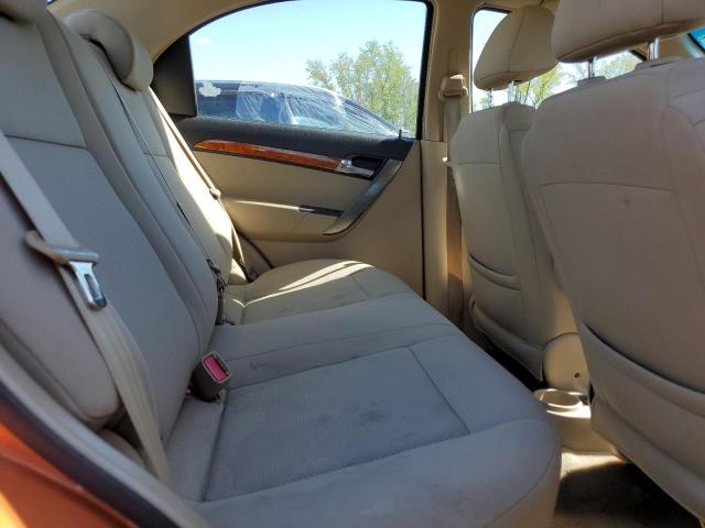 KL1TD56688B101143 - 2008 CHEVROLET AVEO BASE Narıncı foto 10