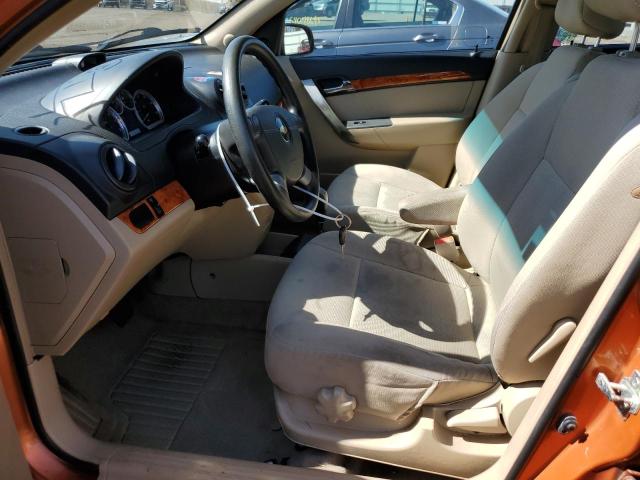 KL1TD56688B101143 - 2008 CHEVROLET AVEO BASE Narıncı foto 7