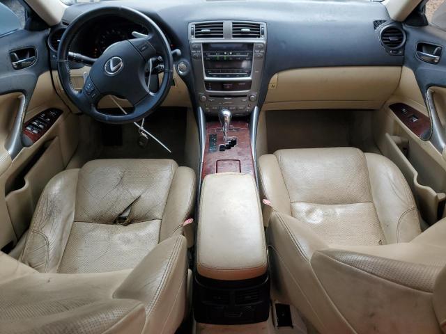 JTHBK262072039451 - 2007 LEXUS IS 250 WHITE photo 8