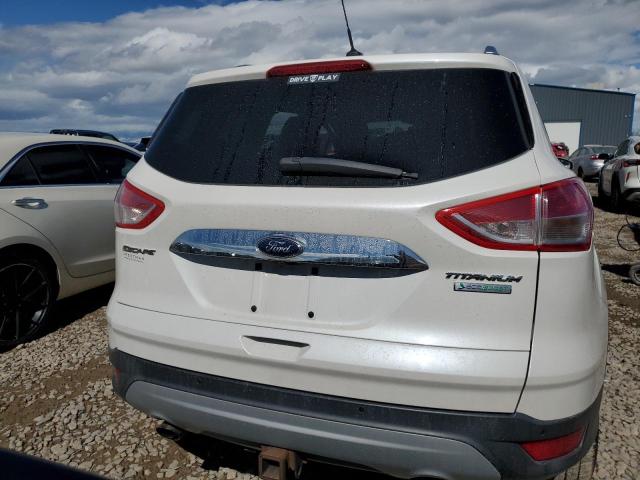 1FMCU0J95FUC12162 - 2015 FORD ESCAPE TITANIUM WHITE photo 6