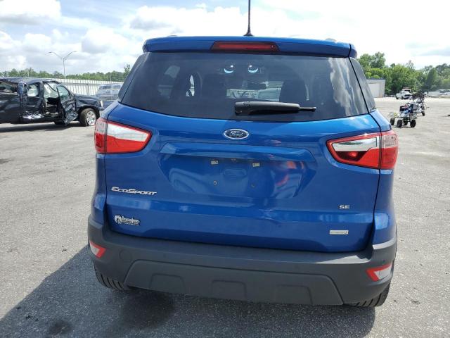 MAJ3S2GE1LC322224 - 2020 FORD ECOSPORT SE BLUE photo 6