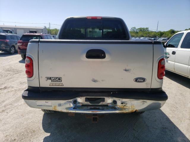 1FTRW08L12KB25200 - 2002 FORD F-150 SUPERCREW SILVER photo 6