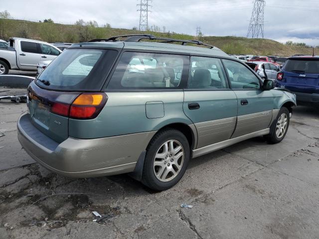 4S3BH675547646329 - 2004 SUBARU LEGACY OUTBACK AWP 绿色 照片 3