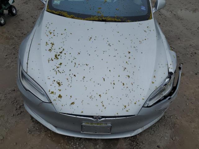 5YJSA1E29JF297097 - 2018 TESLA MODEL S ვერცხლისფერი ფოტო 11