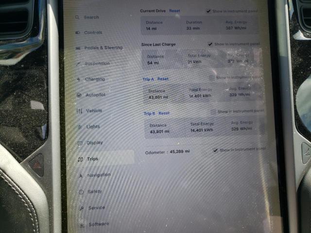 5YJSA1E29JF297097 - 2018 TESLA MODEL S ვერცხლისფერი ფოტო 9