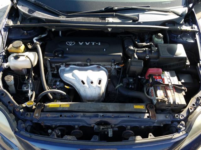 JTKDE177970154253 - 2007 TOYOTA SCION TC BLUE photo 7
