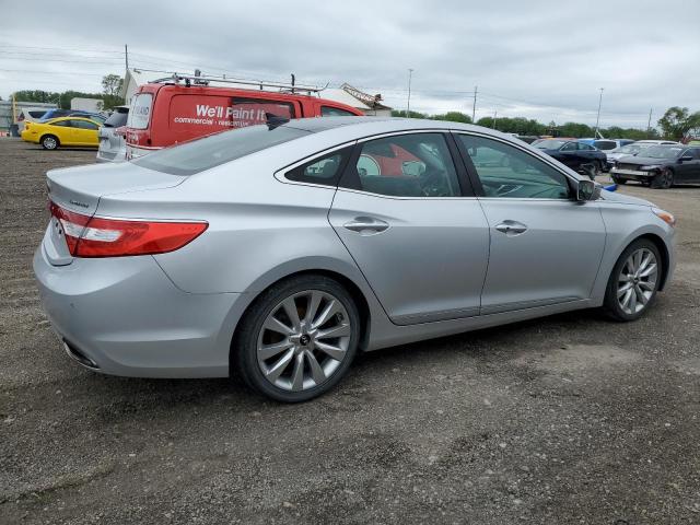 KMHFH4JG6EA360845 - 2014 HYUNDAI AZERA GLS SILVER photo 3