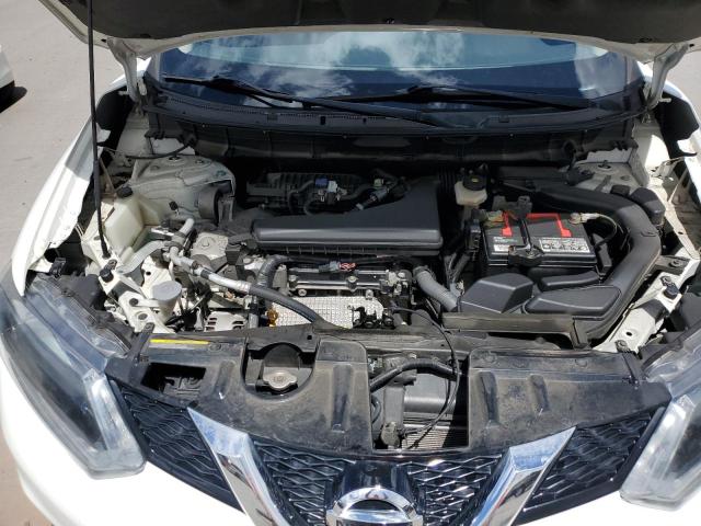 5N1AT2MV1GC819410 - 2016 NISSAN ROGUE S WHITE photo 12