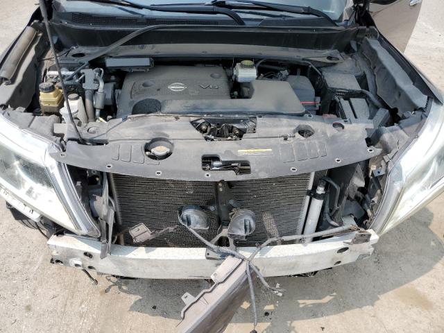 5N1AR2MM2FC608737 - 2015 NISSAN PATHFINDER S BROWN photo 12