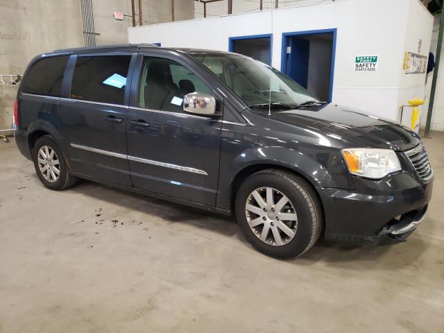 2A4RR8DG5BR781412 - 2011 CHRYSLER TOWN & COU TOURING L BLACK photo 4