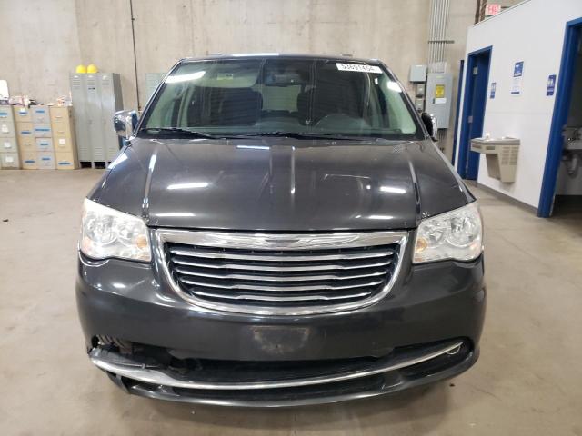 2A4RR8DG5BR781412 - 2011 CHRYSLER TOWN & COU TOURING L BLACK photo 5