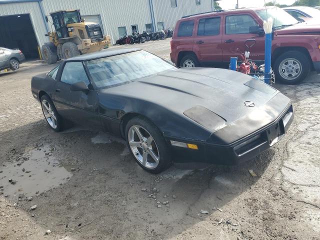 1G1YY0787F5129929 - 1985 CHEVROLET CORVETTE BLACK photo 4