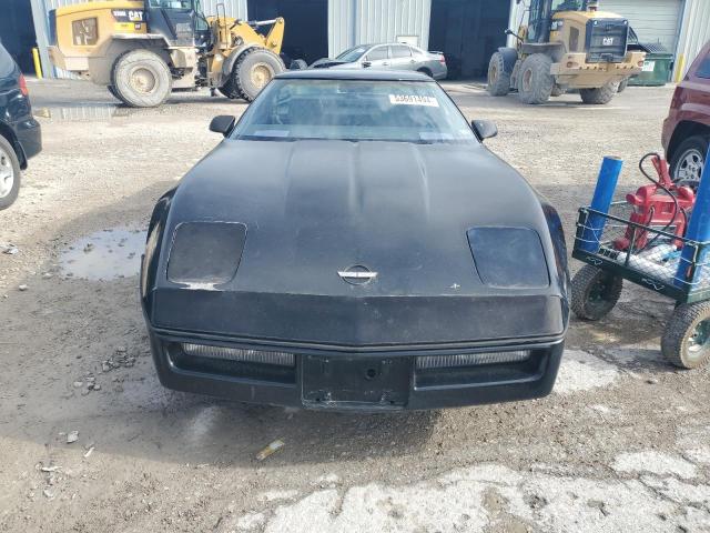 1G1YY0787F5129929 - 1985 CHEVROLET CORVETTE BLACK photo 5