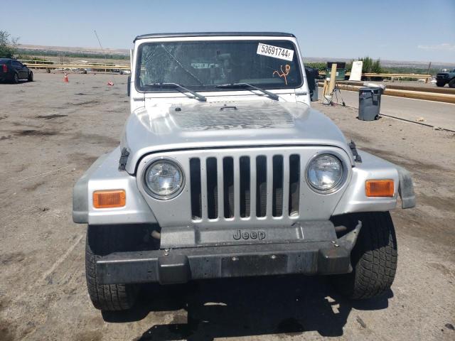 1J4FA39S82P746097 - 2002 JEEP WRANGLER / X SILVER photo 5