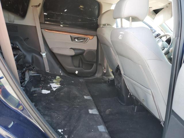5J6RW1H58KA021987 - 2019 HONDA CR-V EX Niebieski zdjęcie 10