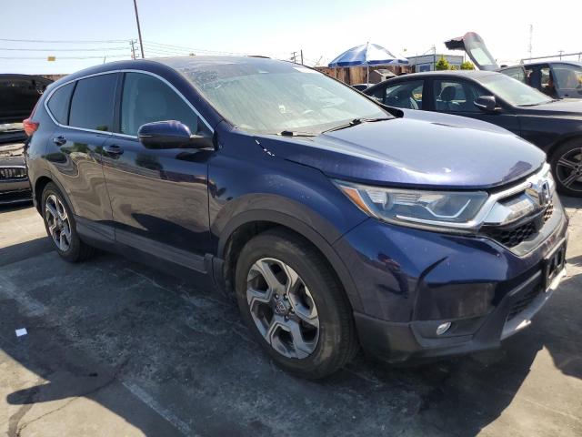 5J6RW1H58KA021987 - 2019 HONDA CR-V EX Niebieski zdjęcie 4