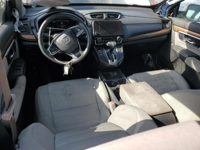 5J6RW1H58KA021987 - 2019 HONDA CR-V EX Niebieski zdjęcie 8
