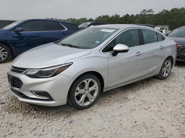 1G1BF5SM6J7194801 - 2018 CHEVROLET CRUZE PREMIER SILVER photo 1