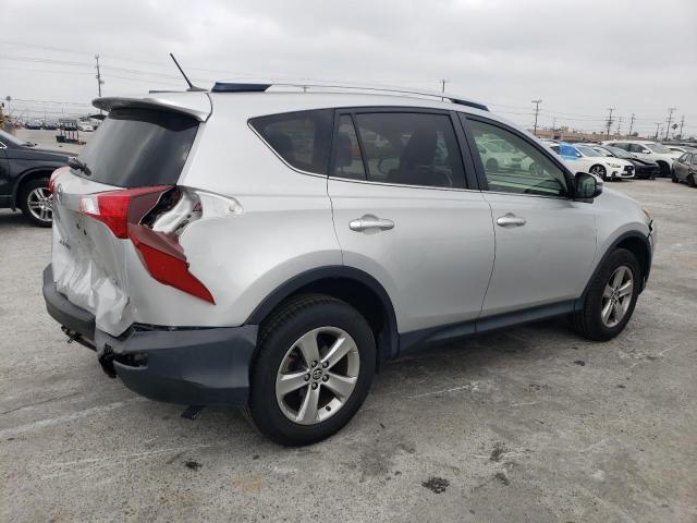 JTMWFREV2FJ059961 - 2015 TOYOTA RAV4 XLE SILVER photo 3