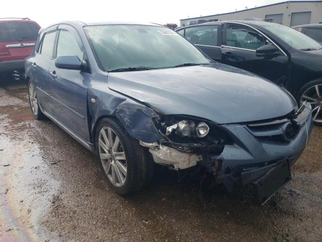 JM1BK34L481811623 - 2008 MAZDA SPEED 3 Көк фото 4