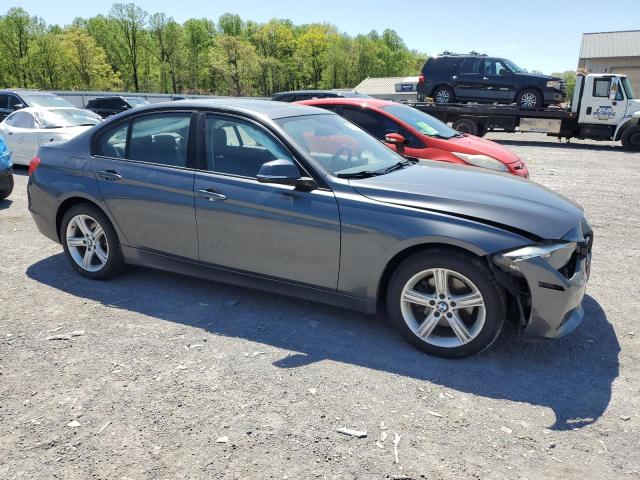 WBA3C3C56FK202834 - 2015 BMW 320 I XDRIVE GRAY photo 4