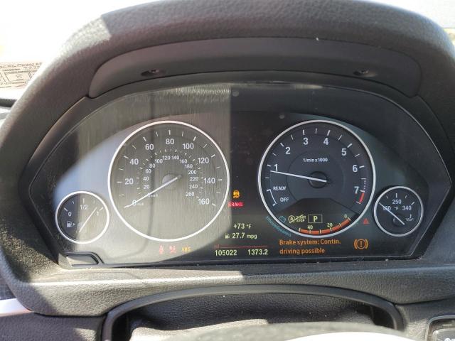 WBA3C3C56FK202834 - 2015 BMW 320 I XDRIVE GRAY photo 9