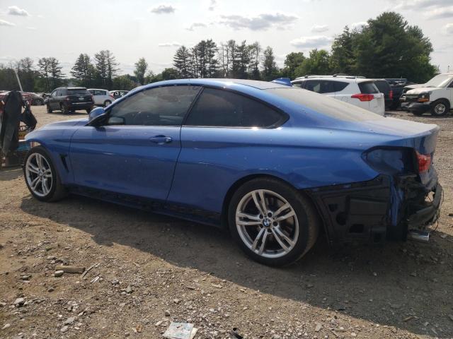 WBA3R1C55EK193075 - 2014 BMW 435 I BLUE photo 2