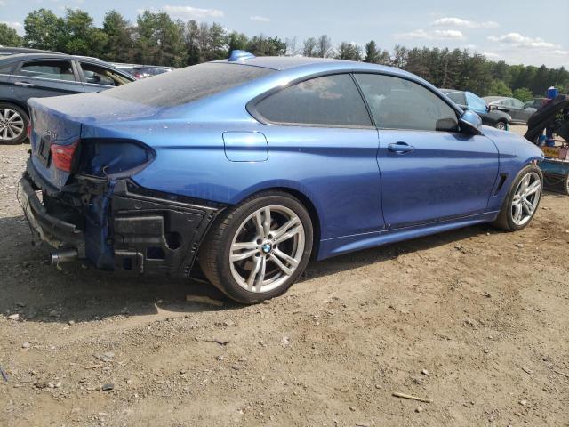 WBA3R1C55EK193075 - 2014 BMW 435 I BLUE photo 3