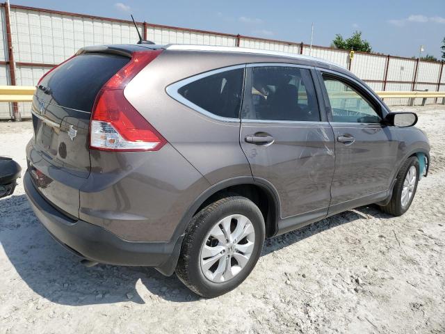 2HKRM3H78EH544156 - 2014 HONDA CR-V EXL BROWN photo 3