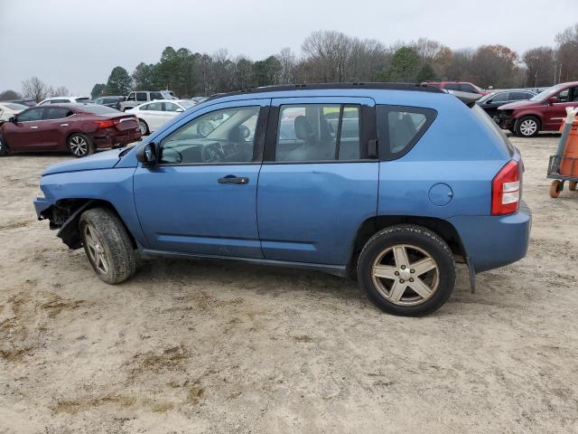 1J8FT47037D378145 - 2007 JEEP COMPASS BLUE photo 2