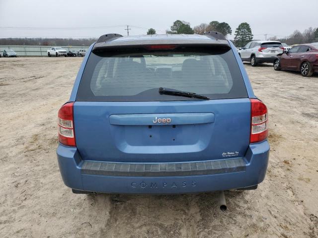 1J8FT47037D378145 - 2007 JEEP COMPASS BLUE photo 6