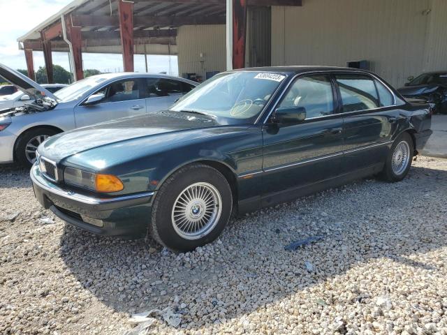 WBAGK2321WDH69318 - 1998 BMW 750 IL GREEN photo 1
