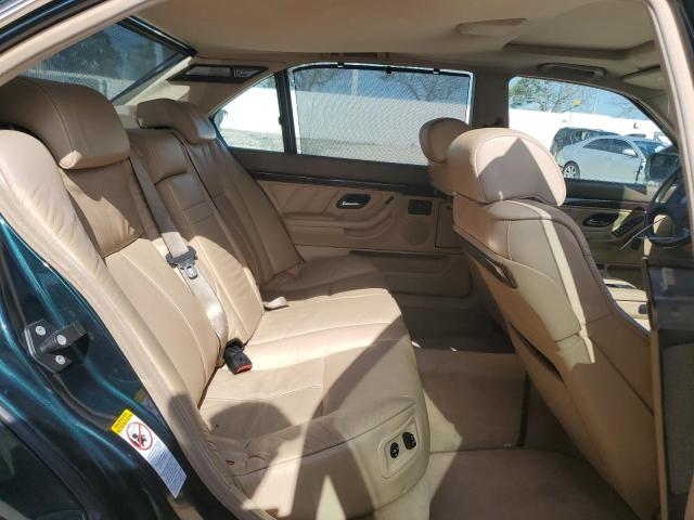 WBAGK2321WDH69318 - 1998 BMW 750 IL GREEN photo 10