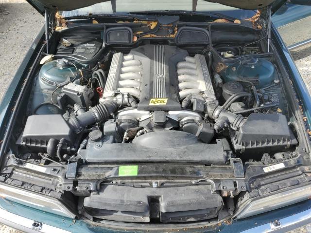 WBAGK2321WDH69318 - 1998 BMW 750 IL GREEN photo 11