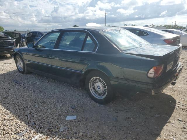 WBAGK2321WDH69318 - 1998 BMW 750 IL GREEN photo 2