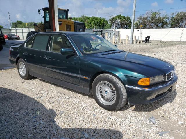 WBAGK2321WDH69318 - 1998 BMW 750 IL GREEN photo 4