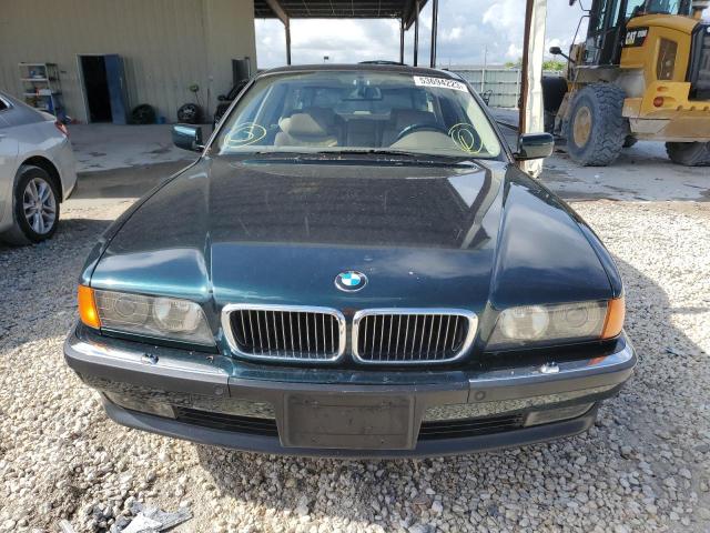 WBAGK2321WDH69318 - 1998 BMW 750 IL GREEN photo 5