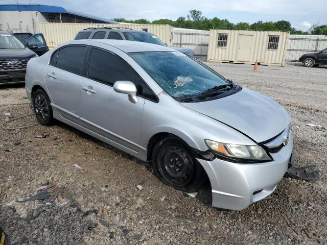 2HGFA1F59AH319346 - 2010 HONDA CIVIC LX SILVER photo 4