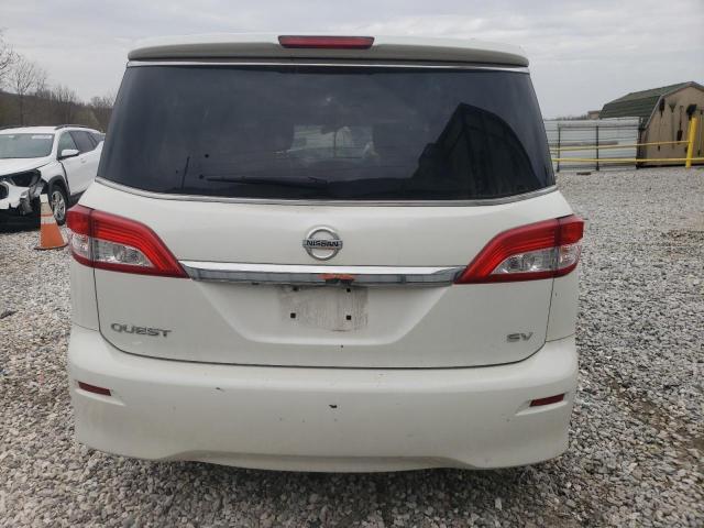 JN8AE2KP3C9030769 - 2012 NISSAN QUEST S CREAM photo 6