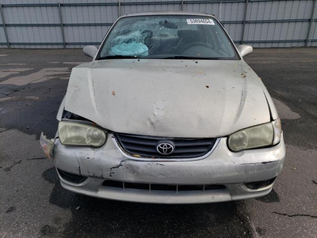 2T1BR12E01C478813 - 2001 TOYOTA COROLLA CE SILVER photo 5