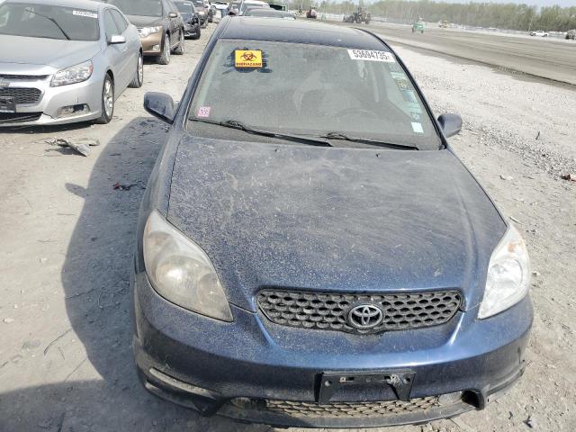 2T1KR32E94C204753 - 2004 TOYOTA COROLLA MA XR BLUE photo 5