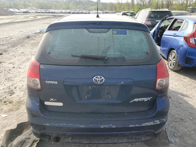 2T1KR32E94C204753 - 2004 TOYOTA COROLLA MA XR BLUE photo 6