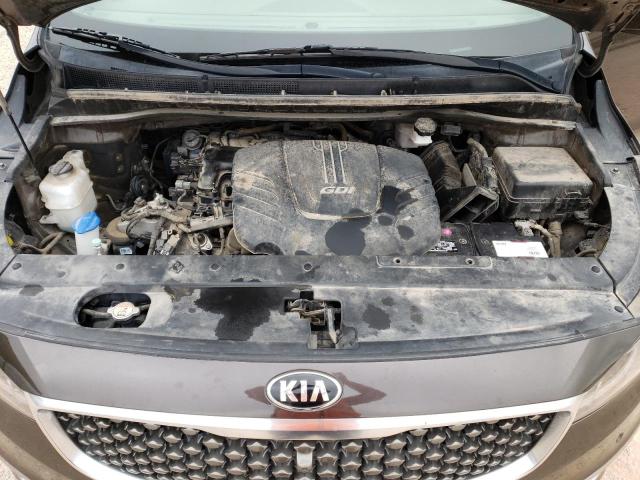 KNDME5C16J6381727 - 2018 KIA SEDONA SXL BROWN photo 12