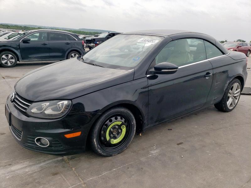 WVWFW7AH7CV006018 - 2012 VOLKSWAGEN EOS LUX BLACK photo 1
