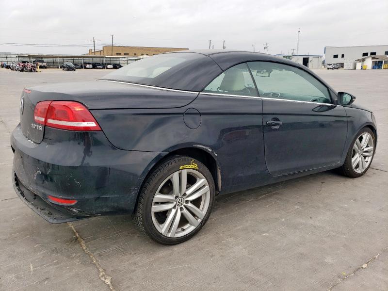 WVWFW7AH7CV006018 - 2012 VOLKSWAGEN EOS LUX BLACK photo 3