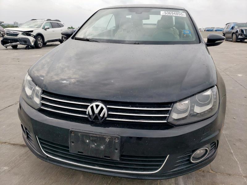 WVWFW7AH7CV006018 - 2012 VOLKSWAGEN EOS LUX BLACK photo 5