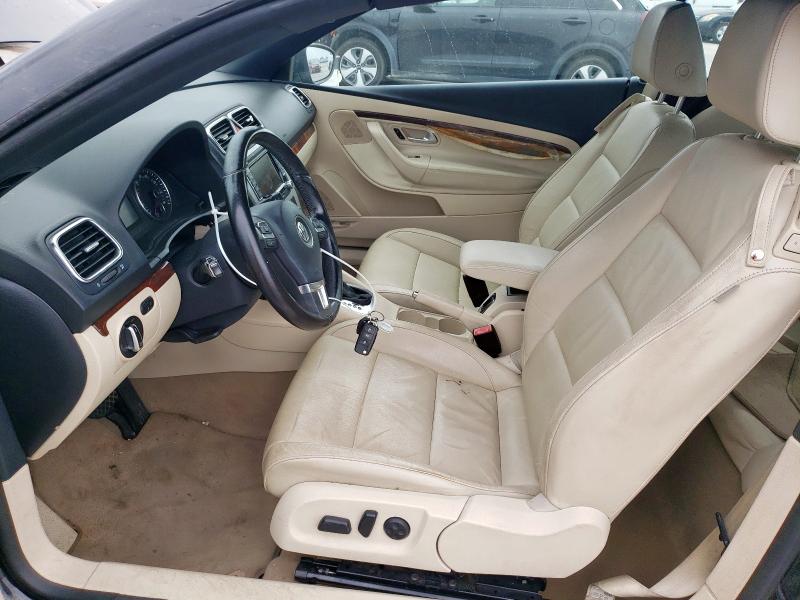 WVWFW7AH7CV006018 - 2012 VOLKSWAGEN EOS LUX BLACK photo 7