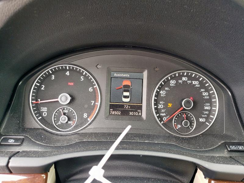 WVWFW7AH7CV006018 - 2012 VOLKSWAGEN EOS LUX BLACK photo 9